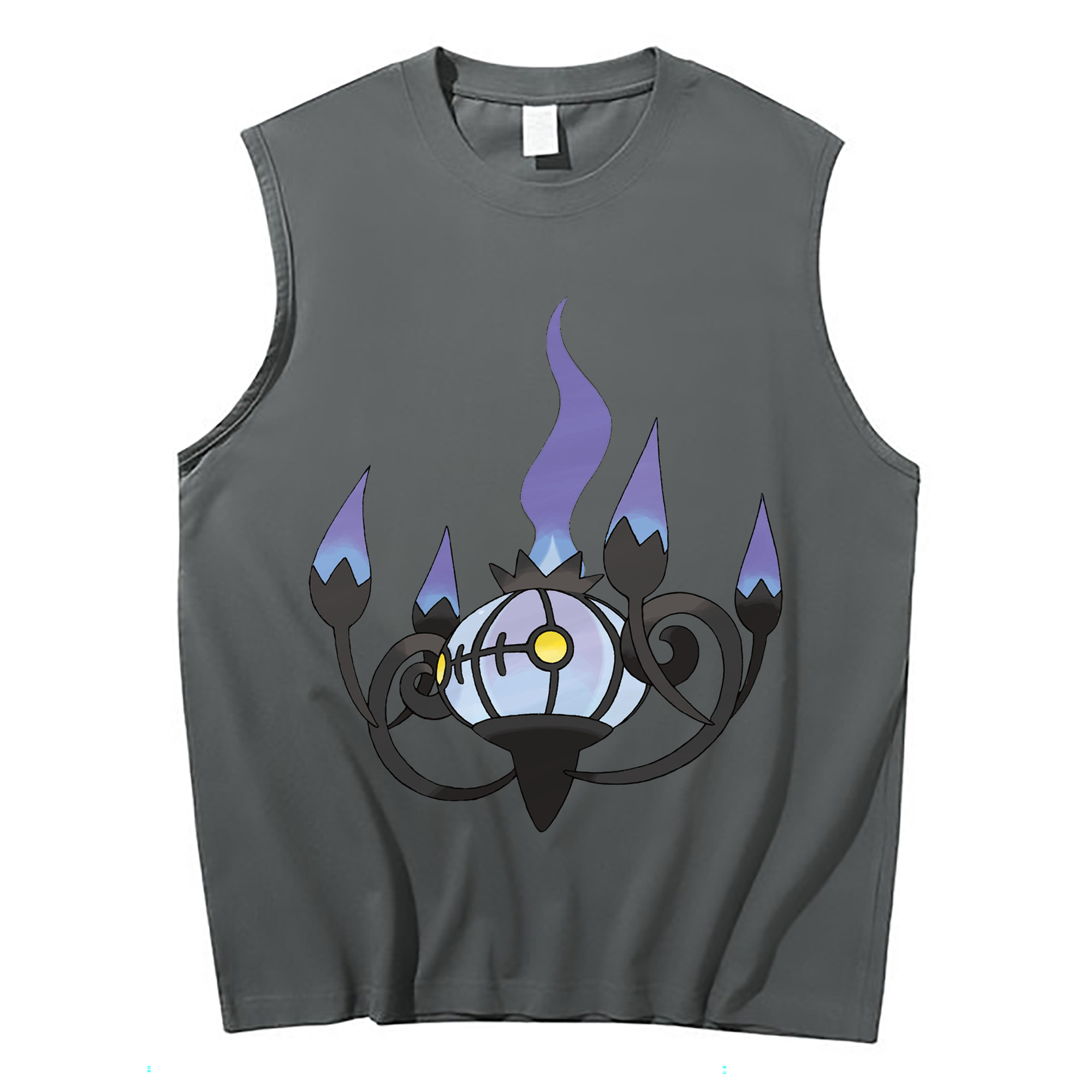 （画像用） ポケットモンスター Pokémon コットン100％タンクトップ（フロントプリント）